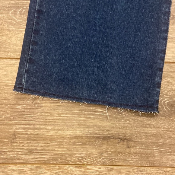 SOCIAL STANDARD BY SANCTUARY KICK CROP MID RISE JEANS SIZE 10 BLUE - Picture 11 of 16